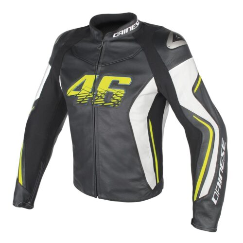 DAINESE VR46 D2 LEATHER JACKET-0