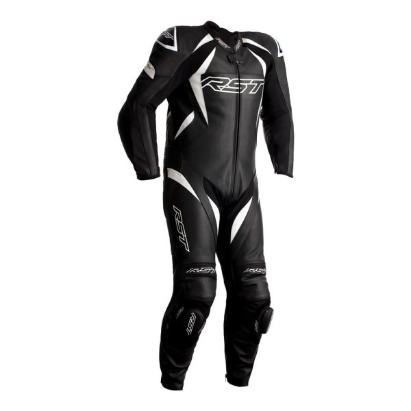 RST TRACTECH EVO 4 1PC SUIT BLACK/WHITE-0