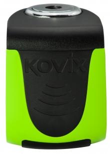 KOVIX 6MM ALARM DISC LOCK KS SERIES FLUO GREEN -5704