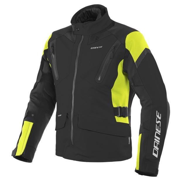 DAINESE TONALE D-DRY JACKET BLACK/YELLLOW - P&H Motorcycles