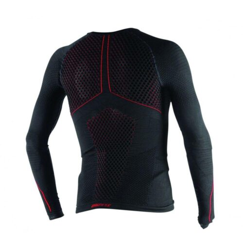 DAINESE D-CORE THERMO TEE LS BLACK/RED-6123