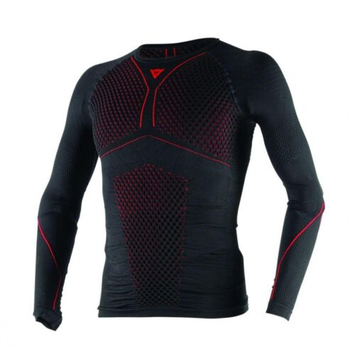 DAINESE D-CORE THERMO TEE LS BLACK/RED-0