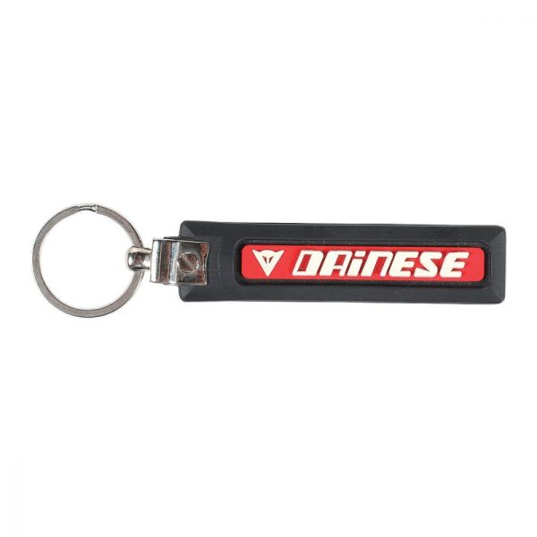 DAINESE NO SCRATCH KEYRING BLACK/WHITE/RED-0
