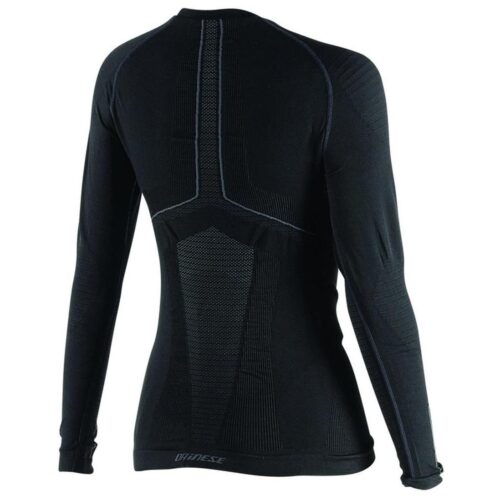 DAINESE D-CORE DRY TEE LS LADY BLACK/ANTHRACITE-6372