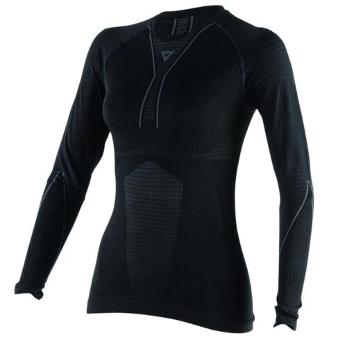 DAINESE D-CORE DRY TEE LS LADY BLACK/ANTHRACITE-0