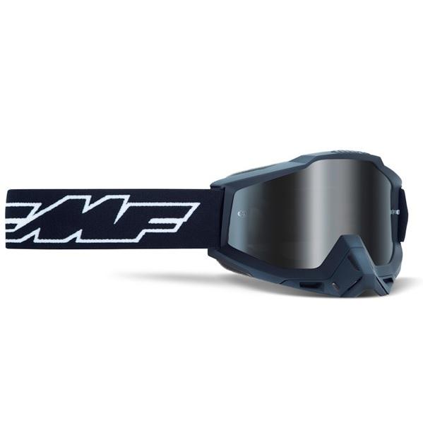 FMF POWERBOMB GOGGLE BLACK - SILVER LENS-0