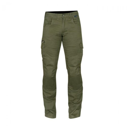 ROUTE ONE REMY CARGO JEAN BUILT WITH KEVLAR® GREEN REGULAR LEG-0