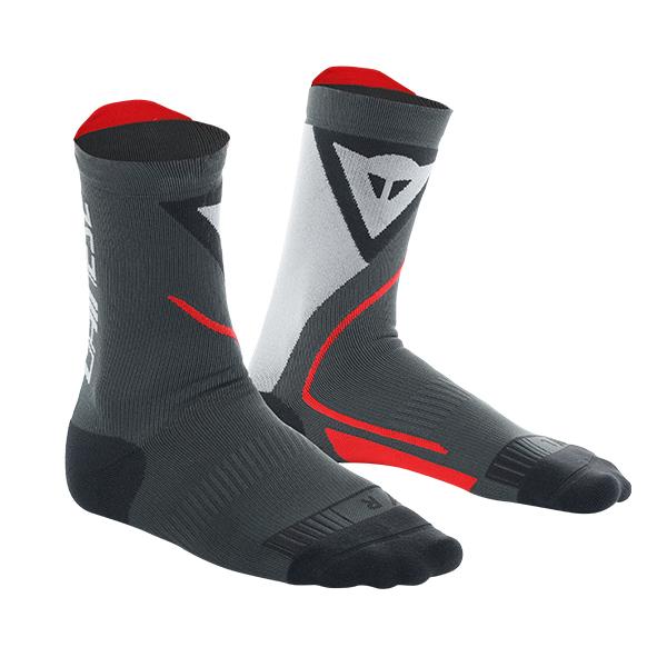 DAINESE THERMO MID SOCKS BLACK/RED