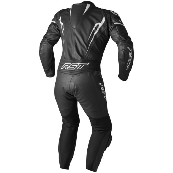 RST TRACTECH EVO 5 LEATHER SUIT BLACK/WHITE